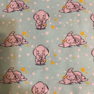 Dumbo Fabric Disney Sweet Dreams Adorable Elephant Print Fabric 2016 Brand New